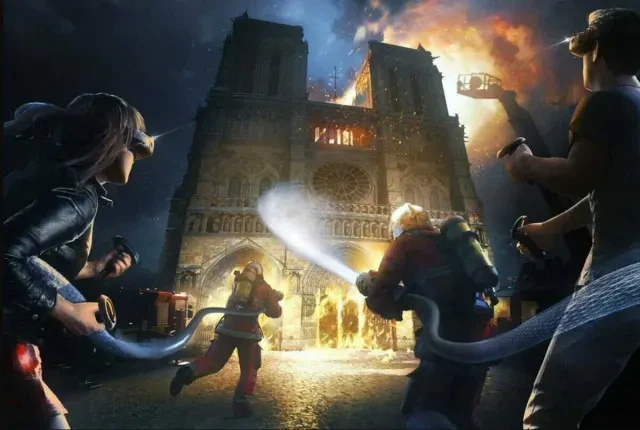 Квест «Notre-Dame on Fire»